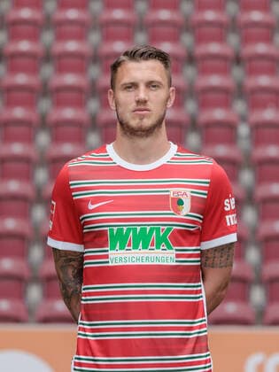 Jeffrey Gouweleeuw; FC Augsburg; 1. BL, Porträttermin 2022 2023,