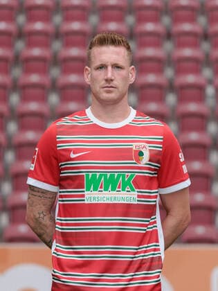 AndrÃ Hahn; FC Augsburg; 1. BL, Porträttermin 2022 2023,