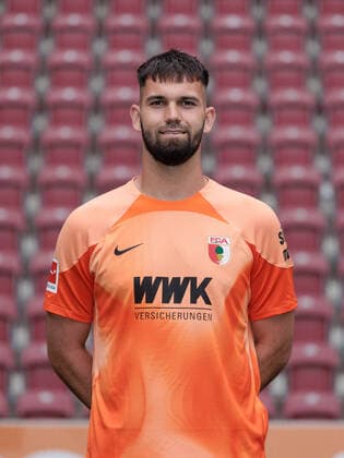 Tomas Koubek; Torwart; FC Augsburg; 1. BL, Porträttermin 2022 2023,