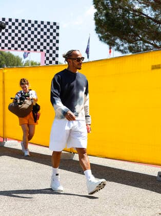 44 Lewis Hamilton (GBR, Mercedes-AMG Petronas F1 Team), F1 Grand Prix of France at Circuit Paul Ricard on July 22, 2022 in Le Castellet, France. (Photo by HOCH ZWEI) Le Castellet France