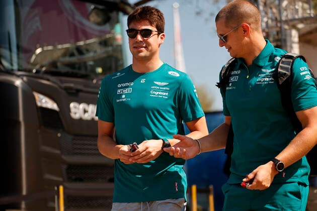 STROLL Lance (can), Aston Martin F1 Team AMR22, portrait during the Formula 1 Lenovo Grand Prix de France, French Grand Prix 2022, 12th round of the 2022 FIA Formula One World Championship, WM, Weltmeisterschaft from July 22 to 24, 2022 on the Circuit Paul Ricard, in Le Castellet, France - F1 - FRENCH GRAND PRIX 2022 DPPI Panoramic  0012202800029