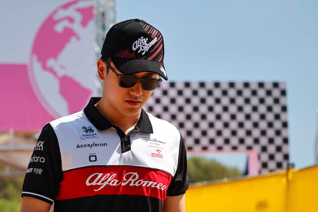 ZHOU Guanyu (chi), Alfa Romeo F1 Team ORLEN C42, portrait during the Formula 1 Lenovo Grand Prix de France, French Grand Prix 2022, 12th round of the 2022 FIA Formula One World Championship, WM, Weltmeisterschaft from July 22 to 24, 2022 on the Circuit Paul Ricard, in Le Castellet, France - F1 - FRENCH GRAND PRIX 2022 DPPI Panoramic  0012202800228