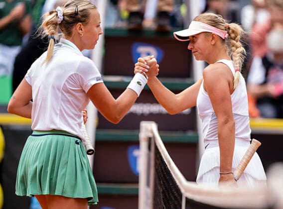 Anett Kontaveit (EST), Anastasia Potapova (RUS) 22.07.22, Hamburg, Hamburg European Open 2022, WTA250, Tennis, Damen Tennis, Â