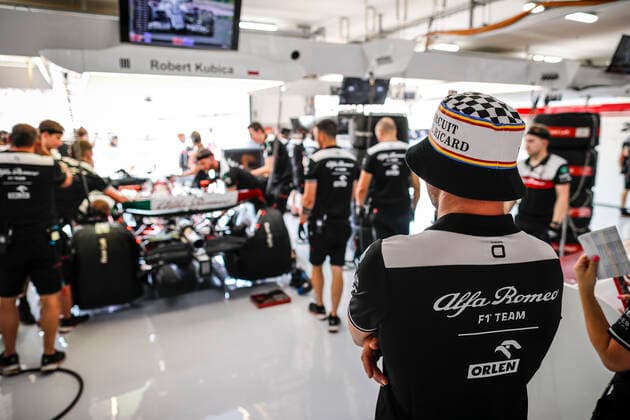 77 Valtteri Bottas (FIN, Alfa Romeo F1 Team ORLEN), F1 Grand Prix of France at Circuit Paul Ricard on July 22, 2022 in Le Castellet, France. (Photo by HOCH ZWEI) Le Castellet France
