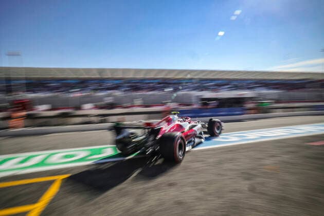 Sport Bilder des Tages 24 Guanyu Zhou (CHN, Alfa Romeo F1 Team ORLEN), F1 Grand Prix of France at Circuit Paul Ricard on July 22, 2022 in Le Castellet, France. (Photo by HOCH ZWEI) Le Castellet France