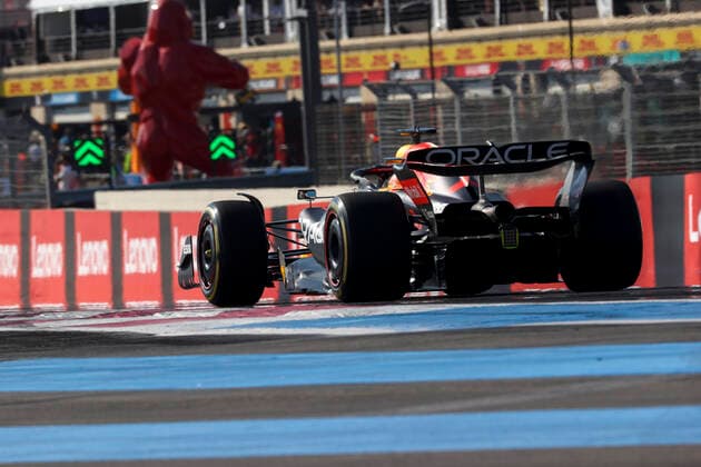 1 Max Verstappen (NLD, Oracle Red Bull Racing), F1 Grand Prix of France at Circuit Paul Ricard on July 22, 2022 in Le Castellet, France. (Photo by HOCH ZWEI) Le Castellet France