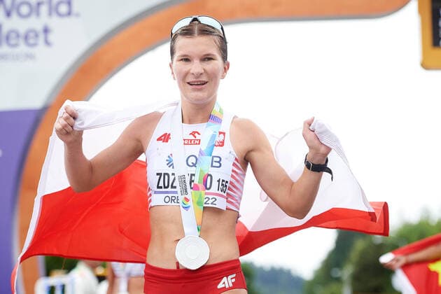 2022.07.22, Eugene Mistrzostwa Swiata w Lekkoatletyce Oregon 2022 Chod na 35 km kobiet, final n z Katarzyna Zdzieblo Fot Rafal Oleksiewicz PressFocus 2022.07.22, Eugene World Athletic Championships Oregon 2022 WomenÕs 35 km race walk, final (POL) Katarzyna Zdzieblo Credit Rafal Oleksiewicz PressFocus NEWSPIX.PL --- Newspix.pl  20220722RO_08572099
