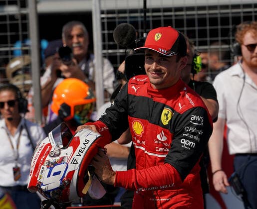 FORMULA 1 LENOVO GRAND PRIX DE FRANCE 2021 23.07.2022, Circuit Paul Ricard, Le Castellet, FORMULA 1 LENOVO GRAND PRIX DE FRANCE 2021 , im Bild Poleposition für Charles Leclerc (MCO), Scuderia Ferrari