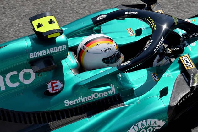 FORMULA 1 LENOVO GRAND PRIX DE FRANCE 2022 23.07.2022, Circuit Paul Ricard, Le Castellet, FORMULA 1 LENOVO GRAND PRIX DE FRANCE 2022 , im Bild Sebastian Vettel (DEU), Aston Martin Aramco Cognizant Formula One Team