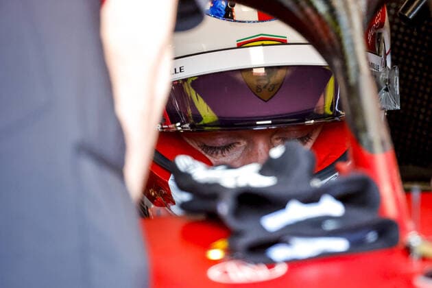 LECLERC Charles (mco), Scuderia Ferrari F1-75, portrait during the Formula 1 Lenovo Grand Prix de France, French Grand Prix 2022, 12th round of the 2022 FIA Formula One World Championship, WM, Weltmeisterschaft from July 22 to 24, 2022 on the Circuit Paul Ricard, in Le Castellet, France - F1 - FRENCH GRAND PRIX 2022 DPPI Panoramic  0012202805163