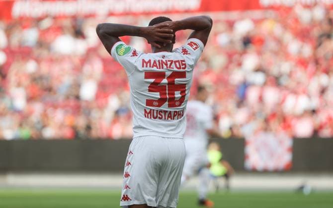 Fussball - Testspiel - 1. FSV Mainz 05 - Athletic Club Bilbao - 23.07.22, Marlon Mustapha (Mainz) - *** Football test match 1 FSV Mainz 05 Athletic Club Bilbao 23 07 22, Marlon Mustapha Mainz