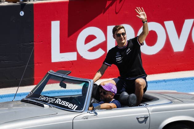 during the Formula 1 Lenovo Grand Prix de France, French Grand Prix 2022, 12th round of the 2022 FIA Formula One World Championship, WM, Weltmeisterschaft from July 22 to 24, 2022 on the Circuit Paul Ricard, in Le Castellet, France - F1 - FRENCH GRAND PRIX 2022 - RACE DPPI Panoramic  00122028__DEL1075.JPG_