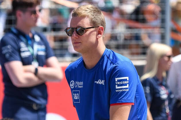 Mick Schumacher (Haas F1 Team 47), Grosser Preis von Frankreich 2022, Motorsport, Formel 1, 24.07.2022, Grosser Preis von Frankreich 2022, Motorsport, Formel 1, 24.07.2022 Le Castellet Copyright: xEibner-Pressefotox EP_FSU