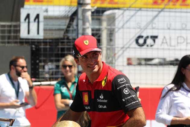 jul 24 2022 Le Castellet, France - F1 2022 France GP - DRIVE PARADE - Carlos Sainz (SPA) Ferrari F1-75  Copyright: xGinoxAllegritti AvensImagesx xipx xLivexMediax 0