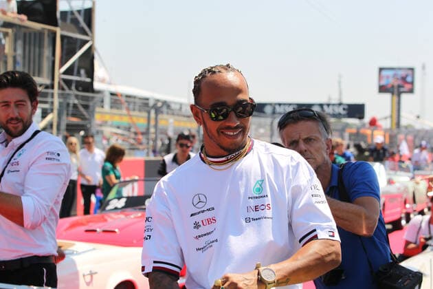 jul 24 2022 Le Castellet, France - F1 2022 France GP - DRIVE PARADE - Lewis Hamilton (GBR) Mercedes W13 E Performance  Copyright: xGinoxAllegritti AvensImagesx xipx xLivexMediax 0