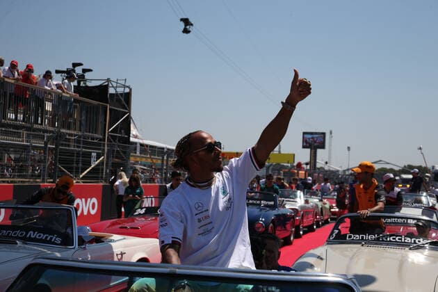 jul 24 2022 Le Castellet, France - F1 2022 France GP - DRIVE PARADE - Lewis Hamilton (GBR) Mercedes W13 E Performance  Copyright: xGinoxAllegritti AvensImagesx xipx xLivexMediax 0