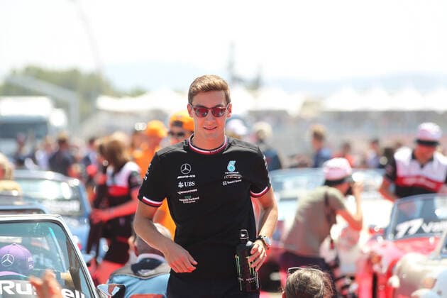 jul 24 2022 Le Castellet, France - F1 2022 France GP - DRIVE PARADE - George Russell (GBR) Mercedes W13 E Performance  Copyright: xGinoxAllegritti AvensImagesx xipx xLivexMediax 0