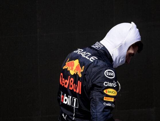 LE CASTELLET - Max Verstappen (Oracle Red Bull Racing) in the pit lane after winning the F1 Grand Prix of France at Circuit Paul Ricard on July 24, 2022 in Le Castellet, France. REMKO DE WAAL F1 Grand Prix of France - Race 2022 xVIxANPxSportx xxANPxIVx