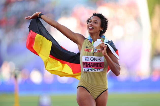 Bilder des Jahres 2022, Sport 07 Juli Sport Themen der Woche KW29 Sport Bilder des Tages Malaika Mihambo (GER), JULY 24, 2022 - Athletics : IAAF World Championships Oregon 2022 Women s Long Jump Final at Hayward Field, Eugene, Oregon, USA. Noxthirdxpartyxsales  (194309149)