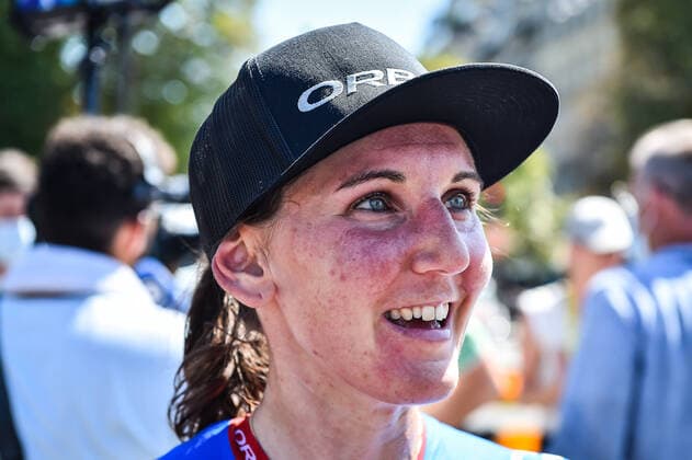 July 24, 2022, Paris, France, France: Lisa BRENNAUER (Germany) of Team CERATIZIT - WNT PRO CYCLING TEAM during the Tour de France Femmes avec Zwift, Cycling race stage 1, Paris Tour Eiffel to Champs-Elysees (81,7 Km) on July 24, 2022 in Paris, France. Paris France - ZUMAm308 20220724_zsp_m308_027 Copyright: xMatthieuxMirvillex