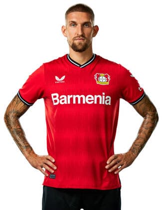 Robert Andrich; Bayer 04 Leverkusen; 1.BL, Porträttermin 2022 2023,