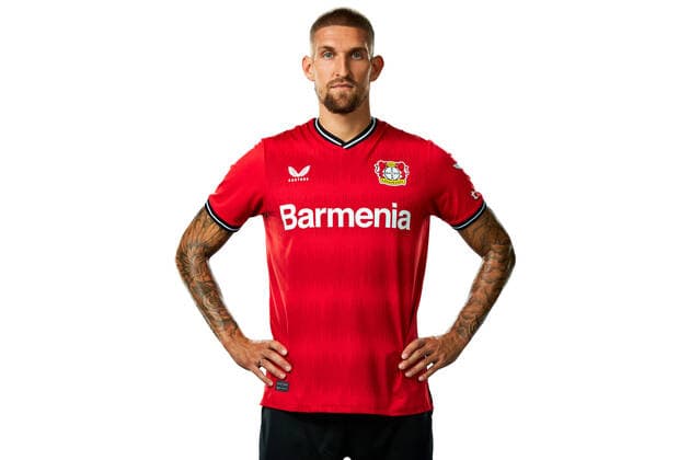 Robert Andrich; Bayer 04 Leverkusen; 1.BL, Porträttermin 2022 2023,