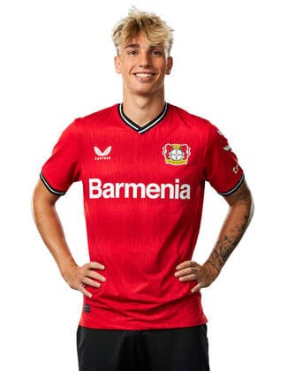 Iker Bravo; Bayer 04 Leverkusen; 1.BL, Porträttermin 2022 2023,