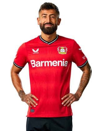 Kerem Demirbay; Bayer 04 Leverkusen; 1.BL, Porträttermin 2022 2023,