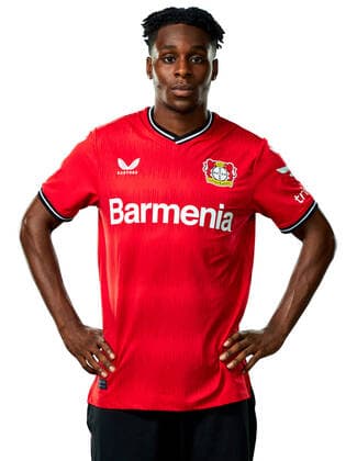 Jeremie Frimpong; Bayer 04 Leverkusen; 1.BL, Porträttermin 2022 2023,