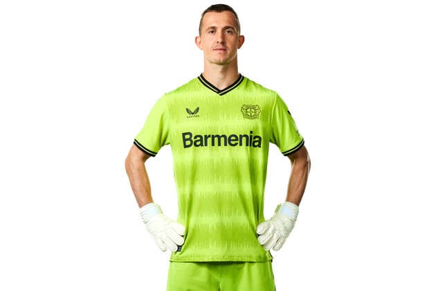 Andrey Lunev; Bayer 04 Leverkusen; 1.BL, Porträttermin 2022 2023,