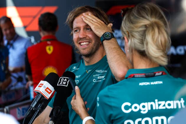 Sport Themen der Woche KW30 Sport Bilder des Tages 5 Sebastian Vettel (DEU, Aston Martin Aramco Cognizant F1 Team), F1 Grand Prix of Hungary at Hungaroring on July 28, 2022 in Budapest, Hungary. (Photo by HOCH ZWEI) Budapest Hungary *** 5 Sebastian Vettel DEU, Aston Martin Aramco Cognizant F1 Team , F1 Grand Prix of Hungary at Hungaroring on July 28, 2022 in Budapest, Hungary Photo by HOCH ZWEI Budapest Hungary