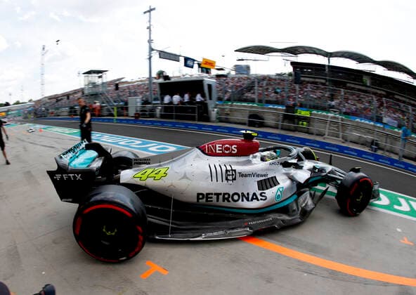 44 Lewis Hamilton (GBR, Mercedes-AMG Petronas F1 Team), F1 Grand Prix of Hungary at Hungaroring on July 29, 2022 in Budapest, Hungary. (Photo by HOCH ZWEI) Budapest Hungary
