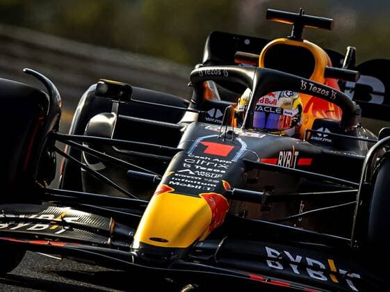 2022-07-29 17:31:34 BUDAPEST - Max Verstappen (Oracle Red Bull Racing) during the 2nd practice session ahead of the F1 Hungarian Grand Prix at the Hungaroring Circuit. ANP REMKO DE WAAL netherlands out - belgium out Boedapest xVIxxIVx