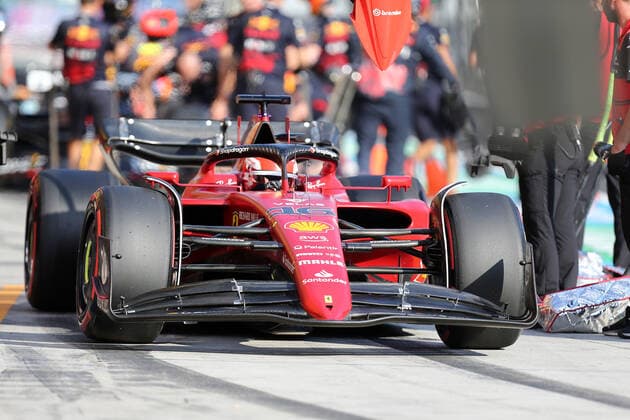 F1 Gran Prix of Hungary Charles Leclerc of Scuderia Ferrari on track during practice ahead of the F1 Grand Prix of Hungary at Hungaroring on July 29, 2022 Mogyorod, Hungary. Mogyorod Hungaroring Hungary Copyright: xSportinfoto DeFodixImagesx