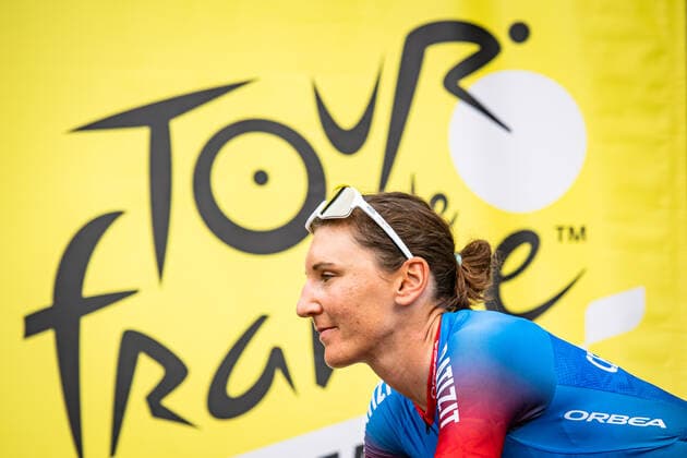 BRENNAUER Lisa: Tour de France Femmes 2022 6. Stage BRENNAUER Lisa ( GER ) CERATIZIT - WNT PRO CYCLING TEAM ( WNT ) - GER Querformat - quer - horizontal - Landscape - Event Veranstaltung: Tour de France Femmes avec Zwift 6. Stage - Category Kategorie: Cycling - Road cycling, Rad, Radsport, Strasse - Cycling Tour - Elite Women - 2.WWT - Location Ort: Europe France - Start: Saint-Die-Des-Vogeses - Finish: Rosheim - Discipline: Road Race ( RR ) - Cycling Tour - Distance: 129,2 km - Date Datum: 29.07.2022 Friday -