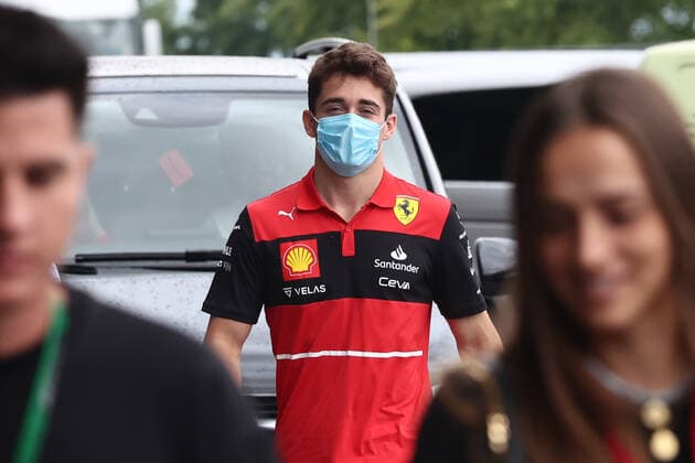 F1 Hungarian Grand Prix Practice 3 Charles Leclerc of Ferrari arrives the circuit ahead of the third practice before the Formula 1 Hungarian Grand Prix at Hungaroring in Budapest, Hungary on July 30, 2022. Budapest Hungary  Copyright: xJakubxPorzyckix originalFilename:porzycki-f1hungar220730_np7Vc.jpg