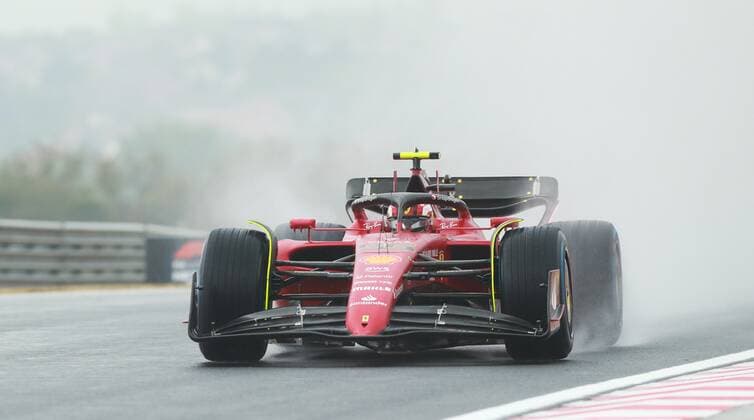 Carlos Sainz (Ferrari), Grosser Preis von Ungarn 2022, Motorsport, Formel 1, 30.07.2022 Grosser Preis von Ungarn 2022, Motorsport, Formel 1, 30.07.2022 Budapest Copyright: xEibner-Pressefoto YannickxRebholzx EP_YRZ