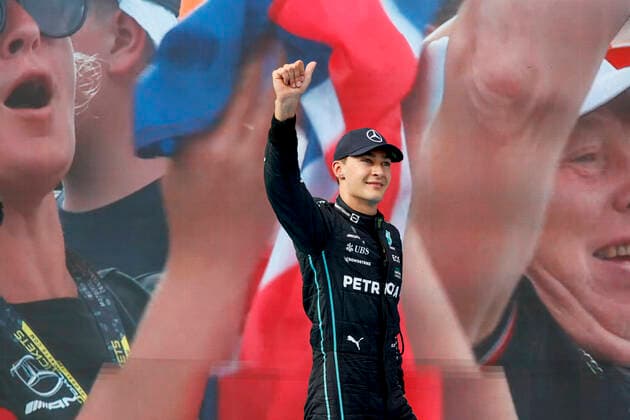 63 George Russell (GBR, Mercedes-AMG Petronas F1 Team), F1 Grand Prix of Hungary at Hungaroring on July 30, 2022 in Budapest, Hungary. (Photo by HOCH ZWEI) Budapest Hungary