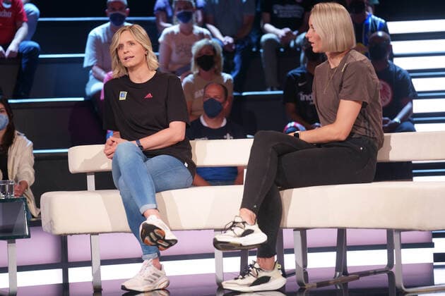 LAURA LUDWIG, LOUISA LIPPMANN DAS AKTUELLE SPORTSTUDIO ZDF MAINZ