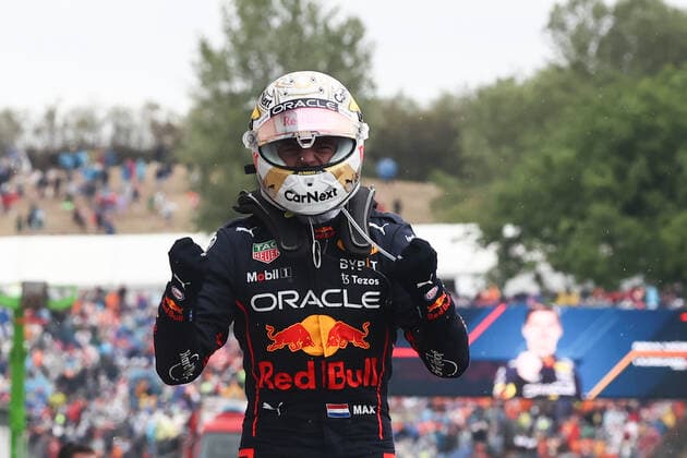 F1 Hungarian Grand Prix Max Verstappen after the Formula 1 Hungarian Grand Prix at Hungaroring in Budapest, Hungary on July 31, 2022. Budapest Hungary  Copyright: xJakubxPorzyckix originalFilename:porzycki-f1hungar220731_npbdw.jpg