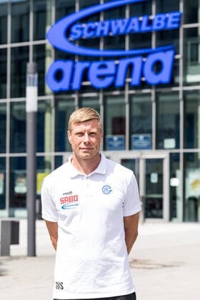 Liqui Moly Handball-Bundesliga: Pressekonferenz und Teampraesentation VfL Gummersbach; 02.08.2022 Gudjon Valur Sigurdsson (Trainer VfL Gummersbach) Liqui Moly Handball-Bundesliga: Pressekonferenz und Teampraesentation VfL Gummersbach; Gummersbach, Schwalbe arena; 02.08.2022 Copyright: xBEAUTIFULxSPORTS Wunderlx