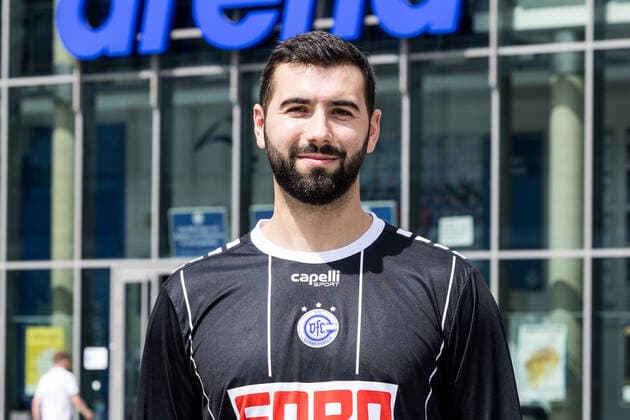 Liqui Moly Handball-Bundesliga: Pressekonferenz und Teampraesentation VfL Gummersbach; 02.08.2022 Tibor Ivanisevic (VfL Gummersbach, 16) Liqui Moly Handball-Bundesliga: Pressekonferenz und Teampraesentation VfL Gummersbach; Gummersbach, Schwalbe arena; 02.08.2022 Copyright: xBEAUTIFULxSPORTS Wunderlx