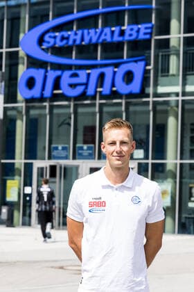 Liqui Moly Handball-Bundesliga: Pressekonferenz und Teampraesentation VfL Gummersbach; 02.08.2022 Johannes Scheidgen (Athletiktrainer) Liqui Moly Handball-Bundesliga: Pressekonferenz und Teampraesentation VfL Gummersbach; Gummersbach, Schwalbe arena; 02.08.2022 Copyright: xBEAUTIFULxSPORTS Wunderlx