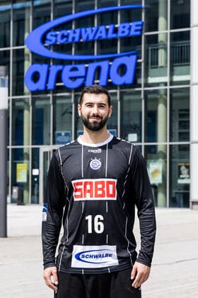 Liqui Moly Handball-Bundesliga: Pressekonferenz und Teampraesentation VfL Gummersbach; 02.08.2022 Tibor Ivanisevic (VfL Gummersbach, 16) Liqui Moly Handball-Bundesliga: Pressekonferenz und Teampraesentation VfL Gummersbach; Gummersbach, Schwalbe arena; 02.08.2022 Copyright: xBEAUTIFULxSPORTS Wunderlx