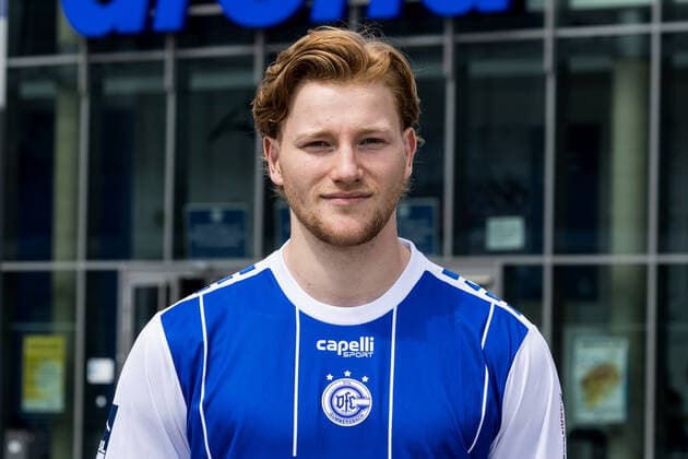 Liqui Moly Handball-Bundesliga: Pressekonferenz und Teampraesentation VfL Gummersbach; 02.08.2022 Tom Kiesler (VfL Gummersbach, 30) Liqui Moly Handball-Bundesliga: Pressekonferenz und Teampraesentation VfL Gummersbach; Gummersbach, Schwalbe arena; 02.08.2022 Copyright: xBEAUTIFULxSPORTS Wunderlx