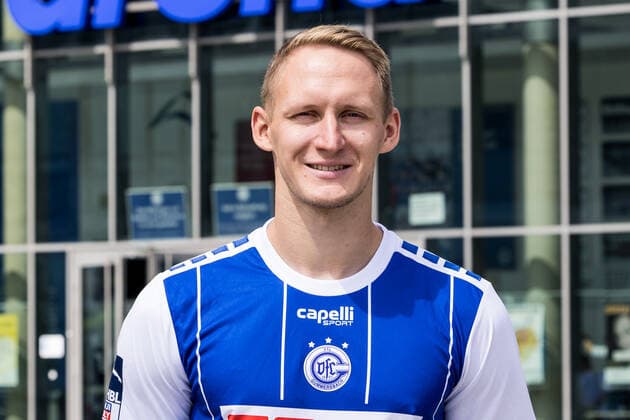 Liqui Moly Handball-Bundesliga: Pressekonferenz und Teampraesentation VfL Gummersbach; 02.08.2022 Tilen Kodrin (VfL Gummersbach, 5) Liqui Moly Handball-Bundesliga: Pressekonferenz und Teampraesentation VfL Gummersbach; Gummersbach, Schwalbe arena; 02.08.2022 Copyright: xBEAUTIFULxSPORTS Wunderlx