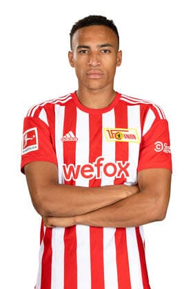 Jamie Leweling; 1.FC Union Berlin FCU Fußball Fussball Bundesliga Herren DFL Porträttermin Saison 2022 2023 02.08.2022 Kader, Porträt, Vorstellung, Präsentation, Pressetermin, GER
