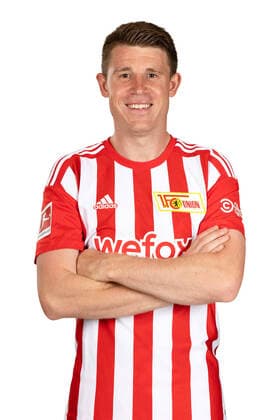 Dominique Heintz; 1.FC Union Berlin FCU Fußball Fussball Bundesliga Herren DFL Porträttermin Saison 2022 2023 02.08.2022 Kader, Porträt, Vorstellung, Präsentation, Pressetermin, GER