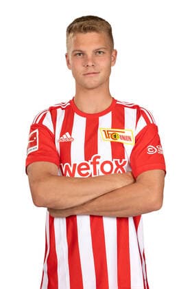 Andras Schäfer; 1.FC Union Berlin FCU Fußball Fussball Bundesliga Herren DFL Porträttermin Saison 2022 2023 02.08.2022 Kader, Porträt, Vorstellung, Präsentation, Pressetermin, GER