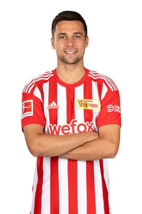 Milos Pantovic; 1.FC Union Berlin FCU Fußball Fussball Bundesliga Herren DFL Porträttermin Saison 2022 2023 02.08.2022 Kader, Porträt, Vorstellung, Präsentation, Pressetermin, GER